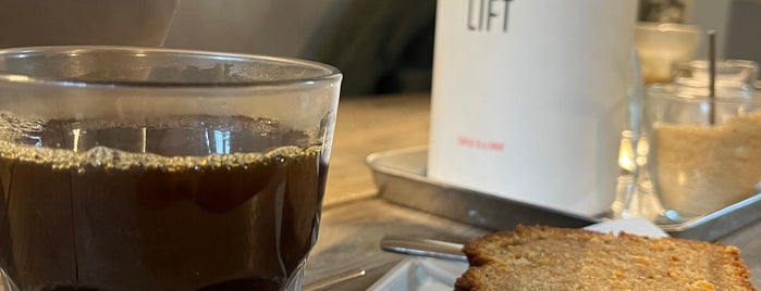 Lift Coffee is one of LDN - Brunch/coffee/ breakfast.