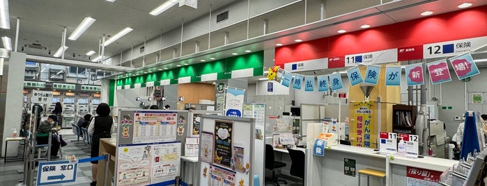 Kanagawa Post Office Yokohama Central Branch is one of ゆうゆう窓口（東京・神奈川）.