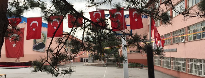 Ankara Anadolu Lisesi is one of 👫iki DeLi👫 : понравившиеся места.