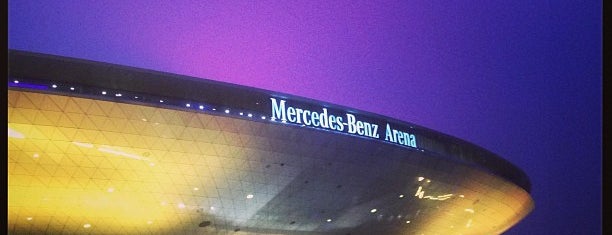 Mercedes-Benz Arena is one of Shanghai.