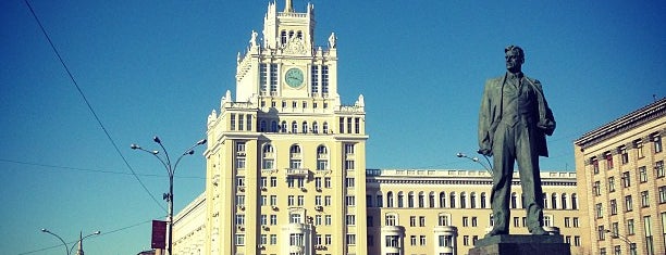 Triumfalnaya Square is one of Russia.
