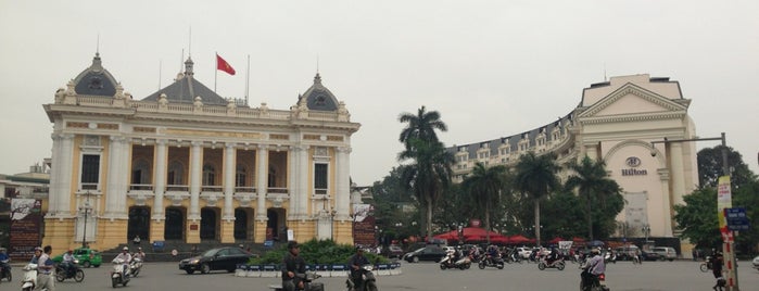 Nhà Hát Lớn Hà Nội (Hanoi Opera House) is one of Hanoi, Vietnam.