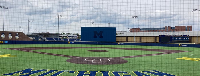 Wilpon Baseball & Softball Complex is one of Dara's Ann Arbor Favorites.