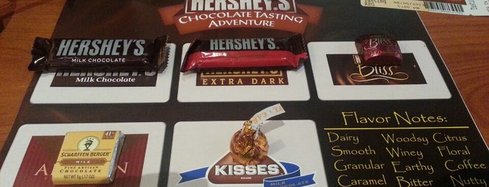 Hershey's Chocolate Tasting Adventure is one of Locais curtidos por J.