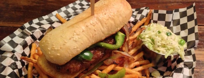 Shultzy's Sausage is one of Seattle Happy Hours.