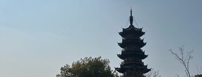 Longhua Pagoda is one of Китай.
