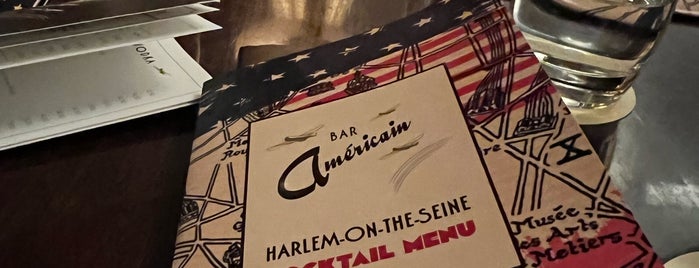 Bar Americain is one of London Bars.
