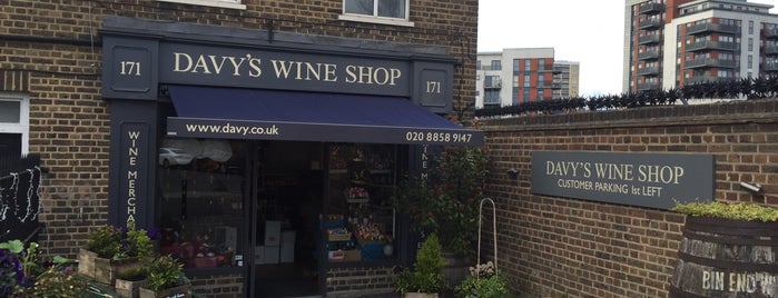 Davy's Wine Shop is one of SOUTH LONDON.