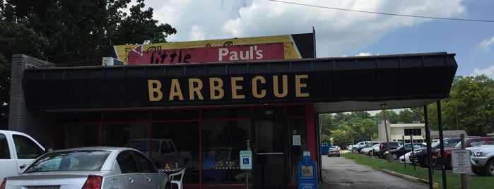 Little Paul's Gibson BBQ is one of 2013 - 100 Dishes to Eat in Alabama Before You Die.