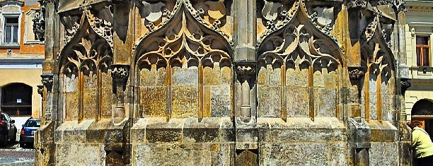 Kamenná kašna | The Stone Fountain is one of Kutná Hora.