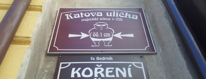 Katova ulička is one of Tempat yang Disukai Typena.