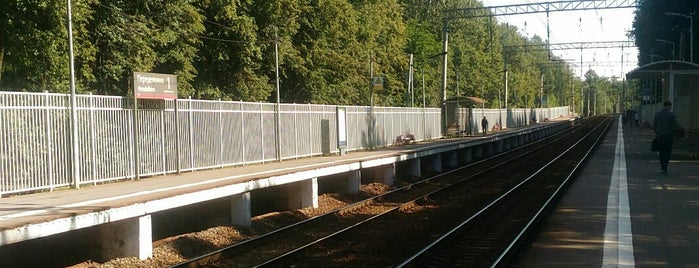 Ж/д платформа Переделкино is one of Киевское направление МЖД (до Калуги-2).