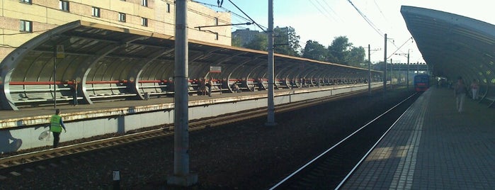 Платформа «Лось» is one of Вокзалы и станции Ярославского направления.