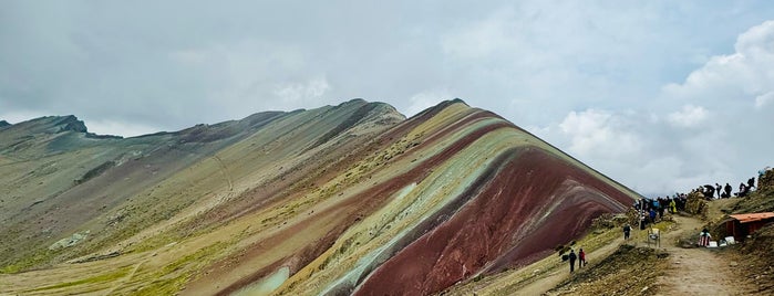 Rainbow Mountain is one of Peru.