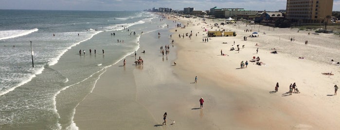 Daytona Beach Boardwalk is one of Florida Must See Beaches.