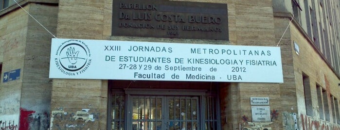 Escuela de Kinesiología y Fisiatría (UBA) is one of Universidad de Buenos Aires.
