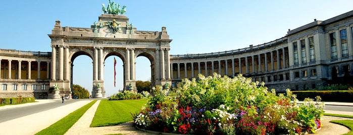 Parc du Cinquantenaire is one of Brussels.