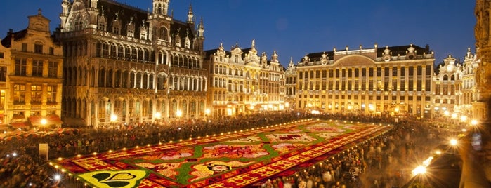Grand Place / Grote Markt is one of Belgium / World Heritage Sites.