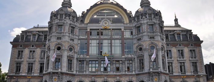 Antwerp-Central Railway Station is one of Belgium / #4sq365be (1).