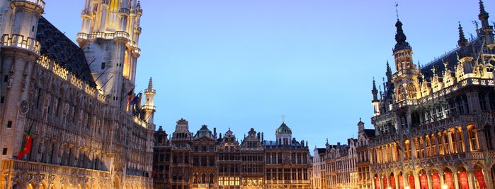 Grand Place / Grote Markt is one of Foursquare 9.5+ venues WW.