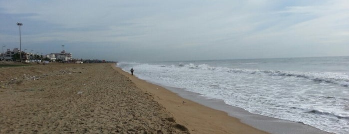Thiruvanmiyur RTO Beach is one of My list.