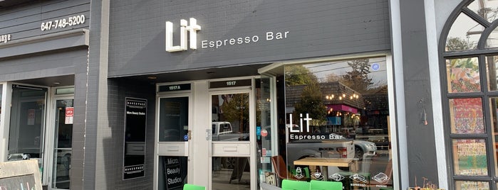 Lit Espresso Bar is one of Alex : понравившиеся места.