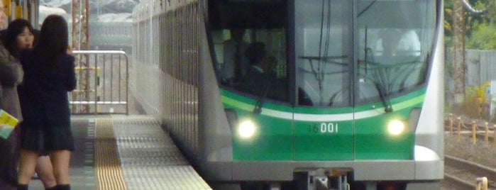 Kita-Matsudo Station is one of 多摩急行(Tama Exp.) [小田急線/千代田線/常磐線].
