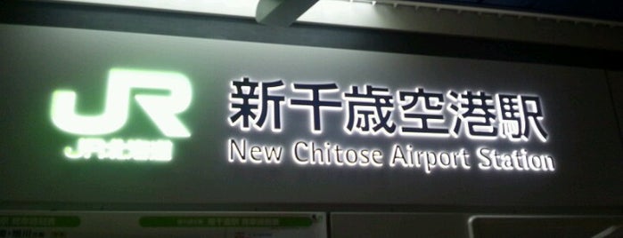 New Chitose Airport Station (AP15) is one of My Hokkaido.