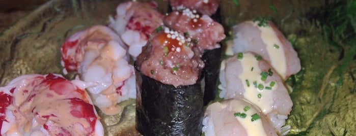 Yugo - Sushi & Kobe is one of Alejandroさんの保存済みスポット.