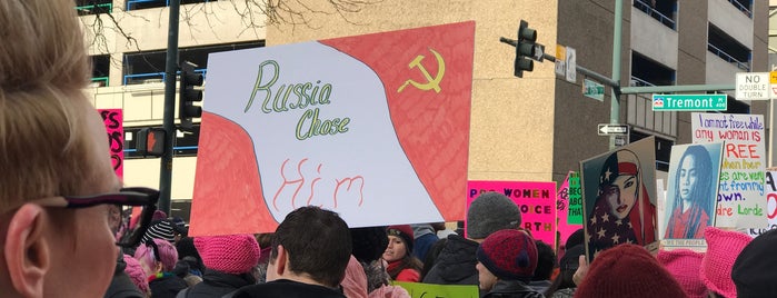Women's March On Colorado is one of Tempat yang Disukai Andrea.