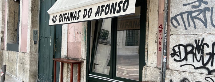 As Bifanas do afonso is one of Lisbon.