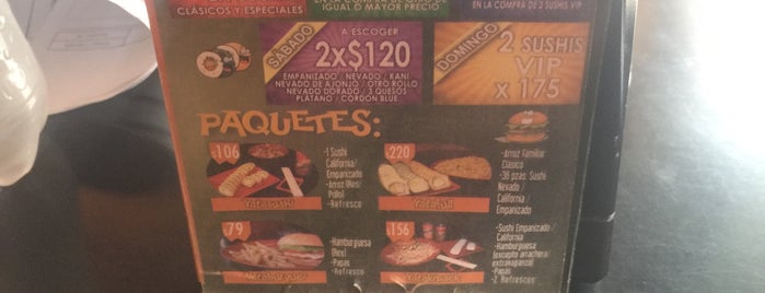 Yataki Sushi & Hamburguesas is one of Guadalajara.