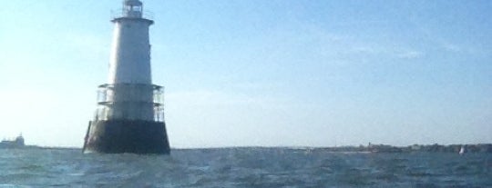 Great Beds Lighthouse is one of United States Lighthouse Society.