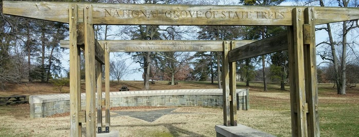 Grove Of State Trees @ National Arboritum is one of Washington DC.