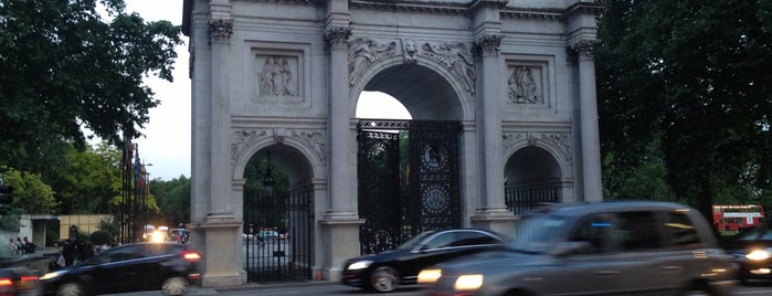 Marble Arch is one of London.