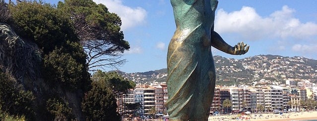 Dona Marinera Statue is one of Lloret de mar (Catalunya).