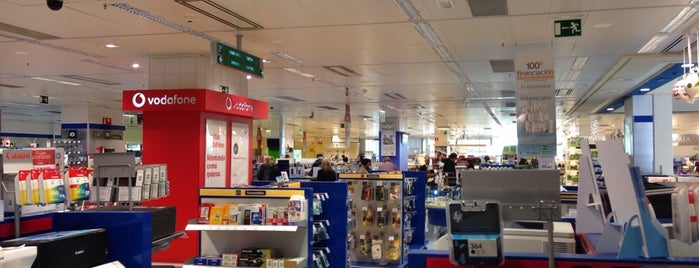 El Corte Inglés is one of Librerías España.