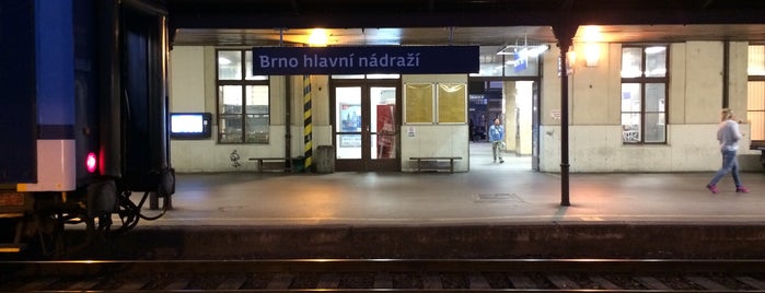 Brno hlavní nádraží is one of Brno.