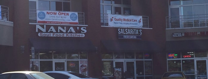 Salsarita's Fresh Mexican Grill is one of Work Restaurants.