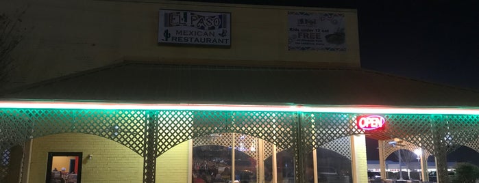 El Paso is one of mostly Mexican restaurants on the way to VA.