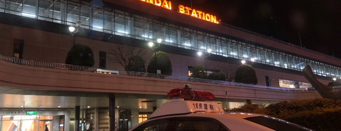 Sendai Municipal Bus Sendai Station Get off is one of 仙台駅いろいろ.