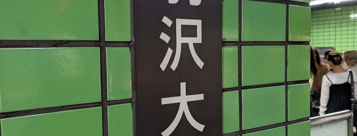Komazawa-daigaku Station (DT04) is one of 田園都市線.