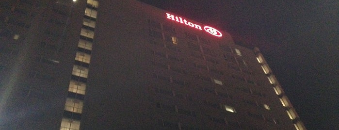 Hilton is one of 行ったことがあるのにチェックインしてない場所.