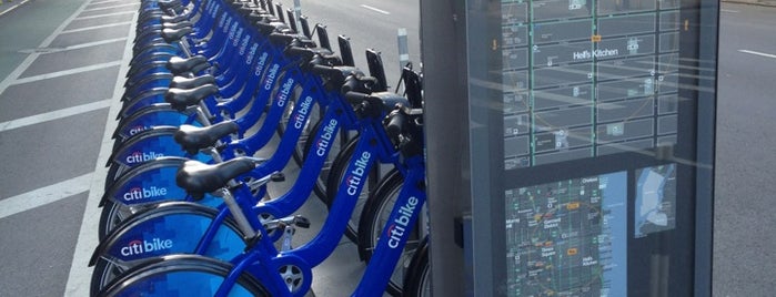 Citi Bike Station - 9th Ave & W 45th St is one of Manhattan Citi Bike Stations.