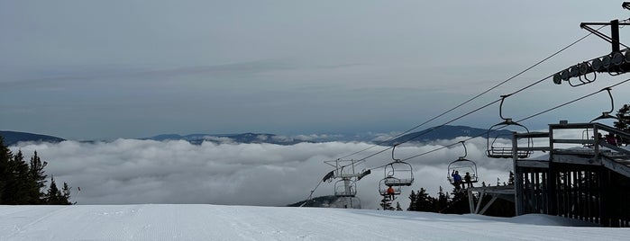 Aurora Peak is one of Sunday River's Eight Peaks.