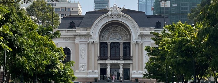 Saigon Opera House is one of Ho-Chi-Minh.