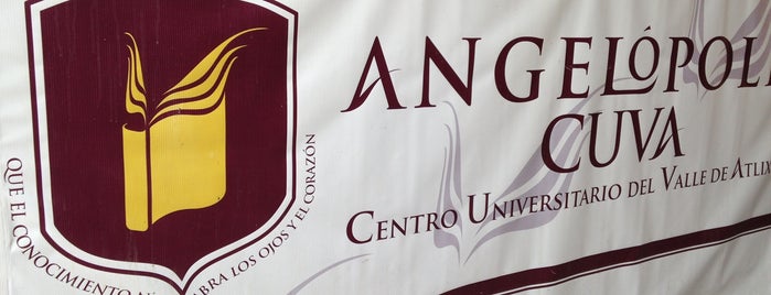 Universidad Angelopolis Centro Universitario del Valle de Atlixco is one of สถานที่ที่ Antonio ถูกใจ.