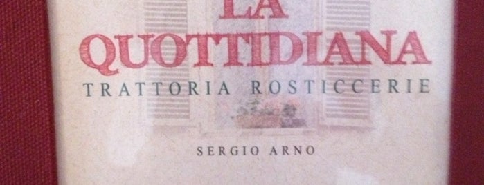 La Quottidiana Trattoria is one of Sampa 2.