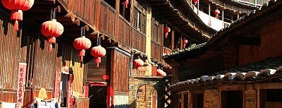 Fujian Tulou is one of UNESCO World Heritage Sites in China.