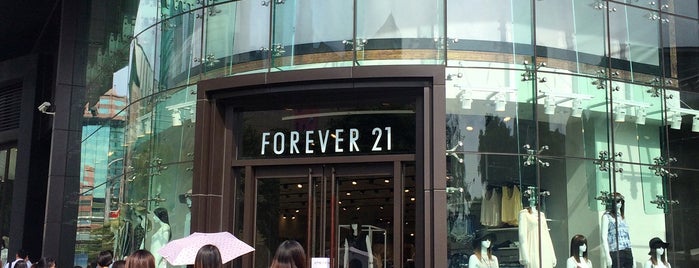Forever 21 is one of Taipei.